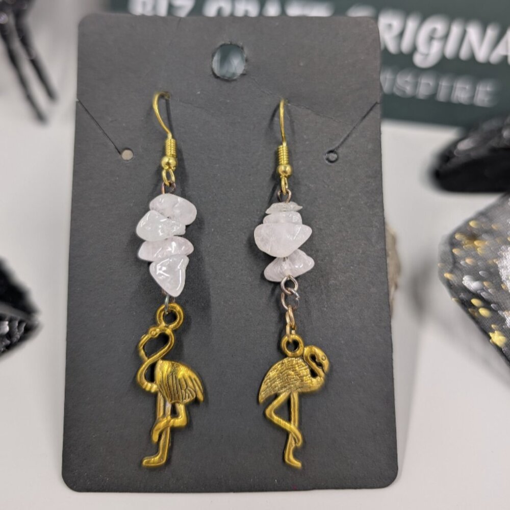 Tropical Heart Totem Earrings